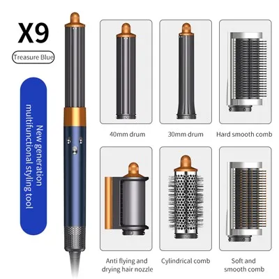 Mae angen haearn cyrlio awtomatig ar luosog